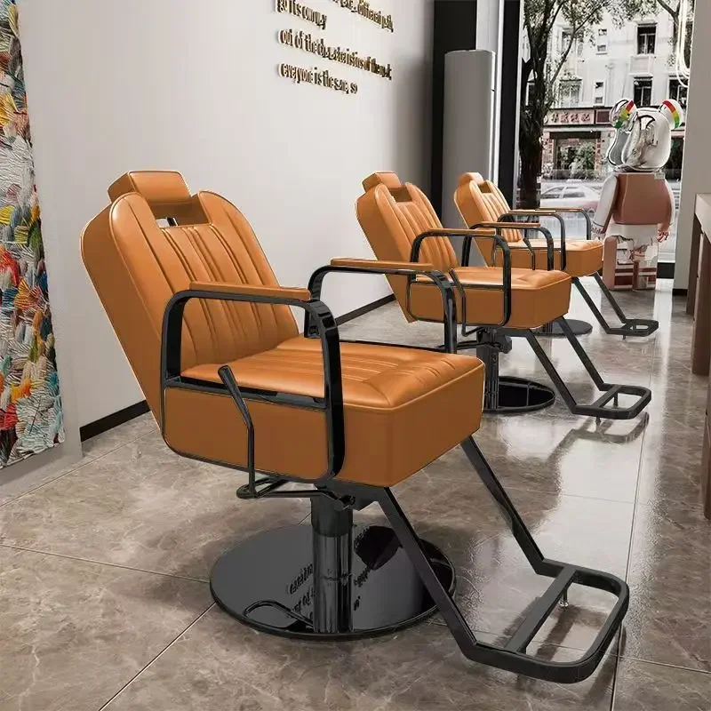 High End Modern Steel Shaped Chairs  Used for Hair Salons  Barber Shops  Beauty Elevators  Decks Shampoo
