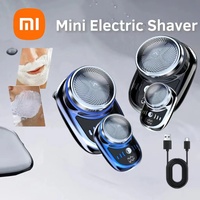 Xiaomi Mini Electric Shaver USB Rechargeable Waterproof Men Portable Razor Travel Detachable Shaver Beard Hair Trimmer Machine