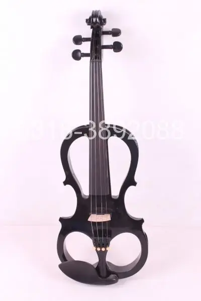 

5 strings 4/4 Electric Violin Silent Pickup Fine tone parts include New Golden Color #8-21 black color