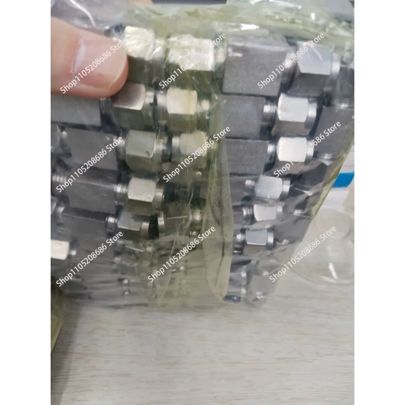 1pcs 304/316 Stainless Steel Cartridge Ball Valve Straight Through Panel Instrument Switch Air Source Ball Valve