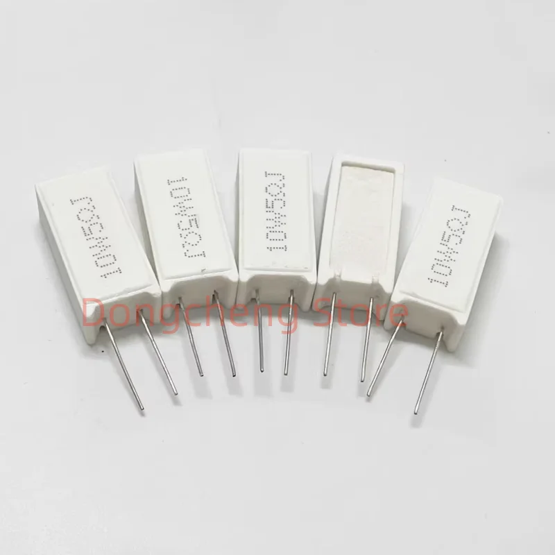 5PCS Vertical cement resistance SQM 10W 5% 13K 15K 18K 20K 22K 24K 27K 33K 30K 39K 47K 50K 56K 51K 68K 75K ohm Ceramic resistor