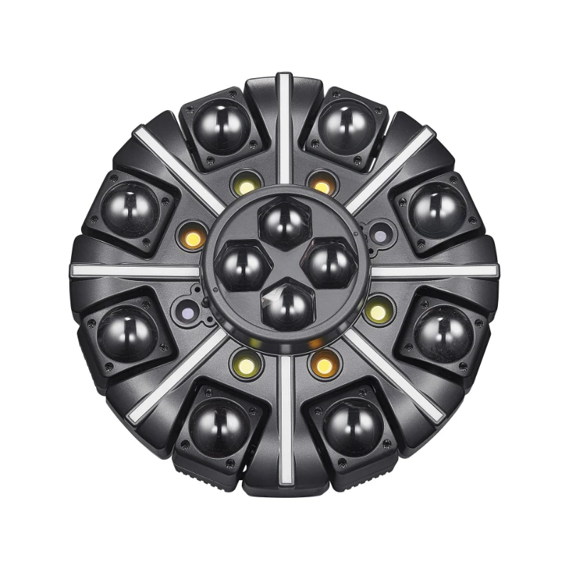 Eight arms bee eye Donkey Kong strobe effect voice-activated dj bar KTV beam of light concentrating stage light
