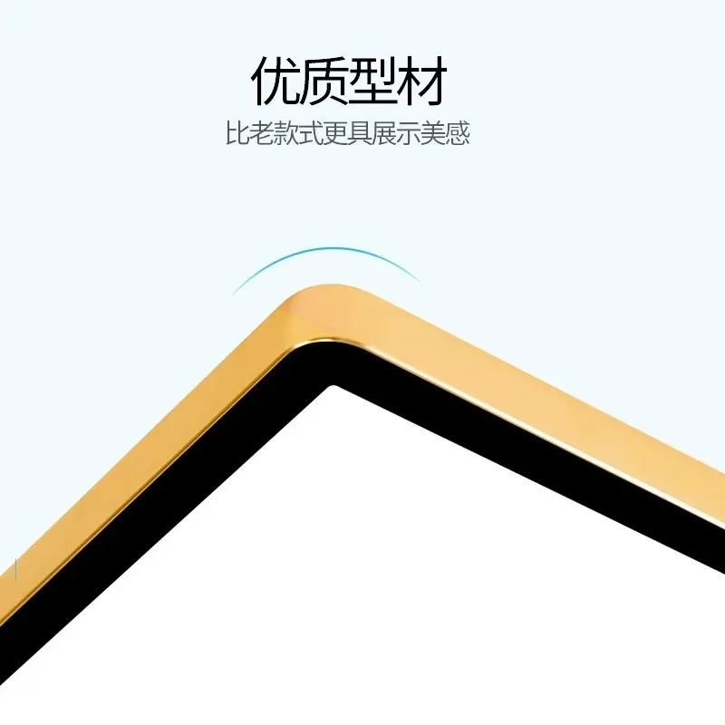 LED rounded magnetic light box, ultra-thin billboard wall hanging