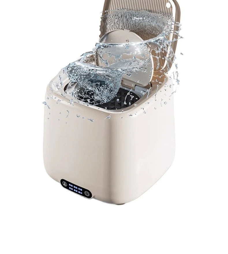 Fully automatic washing machine, all-in-one wash, rinse and dry, specially designed for small spaces