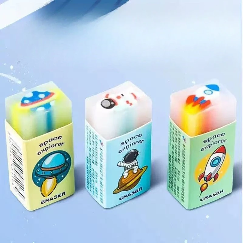 

Gift Cartoon Cute Animal Eraser Primary School Student Art Painting Childrens Less Crumb Astronaut Sandwich Kawai Stationery