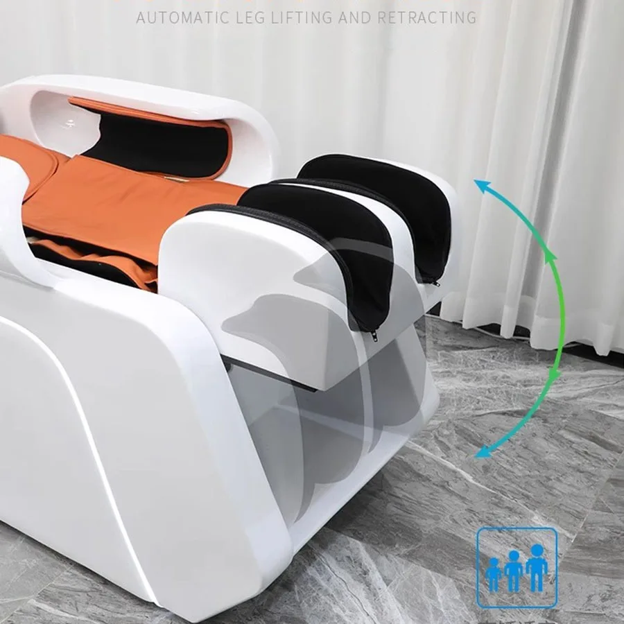 Massaggiatore per la testa Shampoo sedia lavabo parrucchiere salone Spa Shampoo sedia Hairstylist Full relax parrucchiere Stoelen Salon Chair