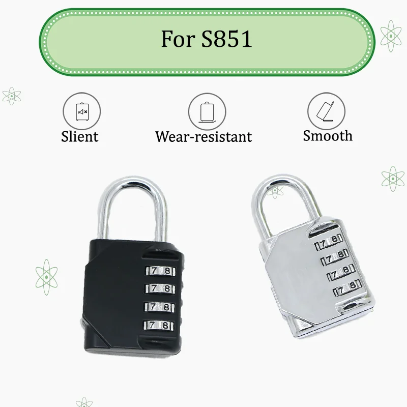 

For S851 Heavy-Duty Combination Padlock Maximum Security Anti-Theft Pry-Resistant & Cut-Resistant Durable Four-Digit Combination