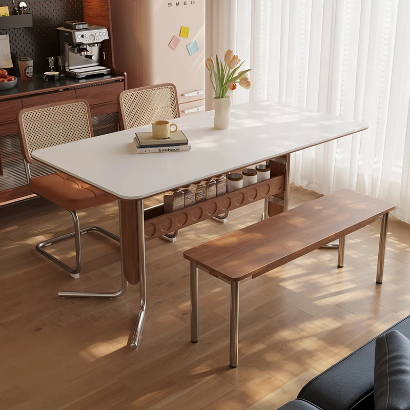 

Trendy Beauty Table Nordic Exquisite Premium Elegant Dining Table Design Unique Tavolo Rotondo Pranzo Dining Room Furniture