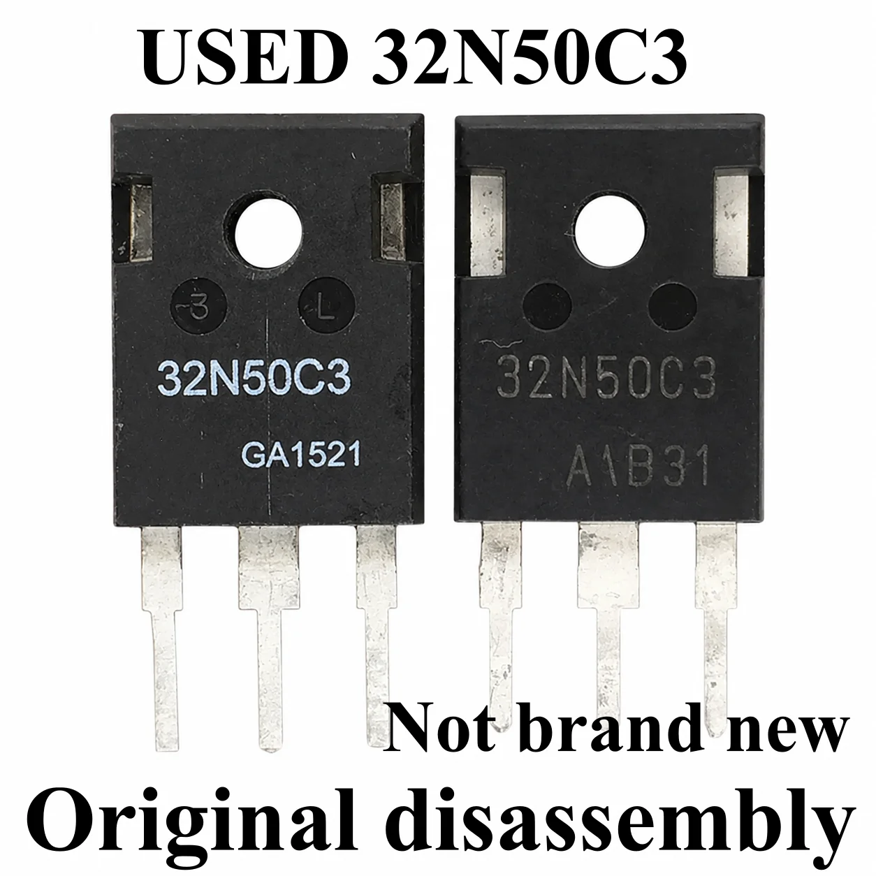 5-10pcs 100% Original disassembly used Transistor 32N50C3 SPW32N50C3 32A500V TO-247