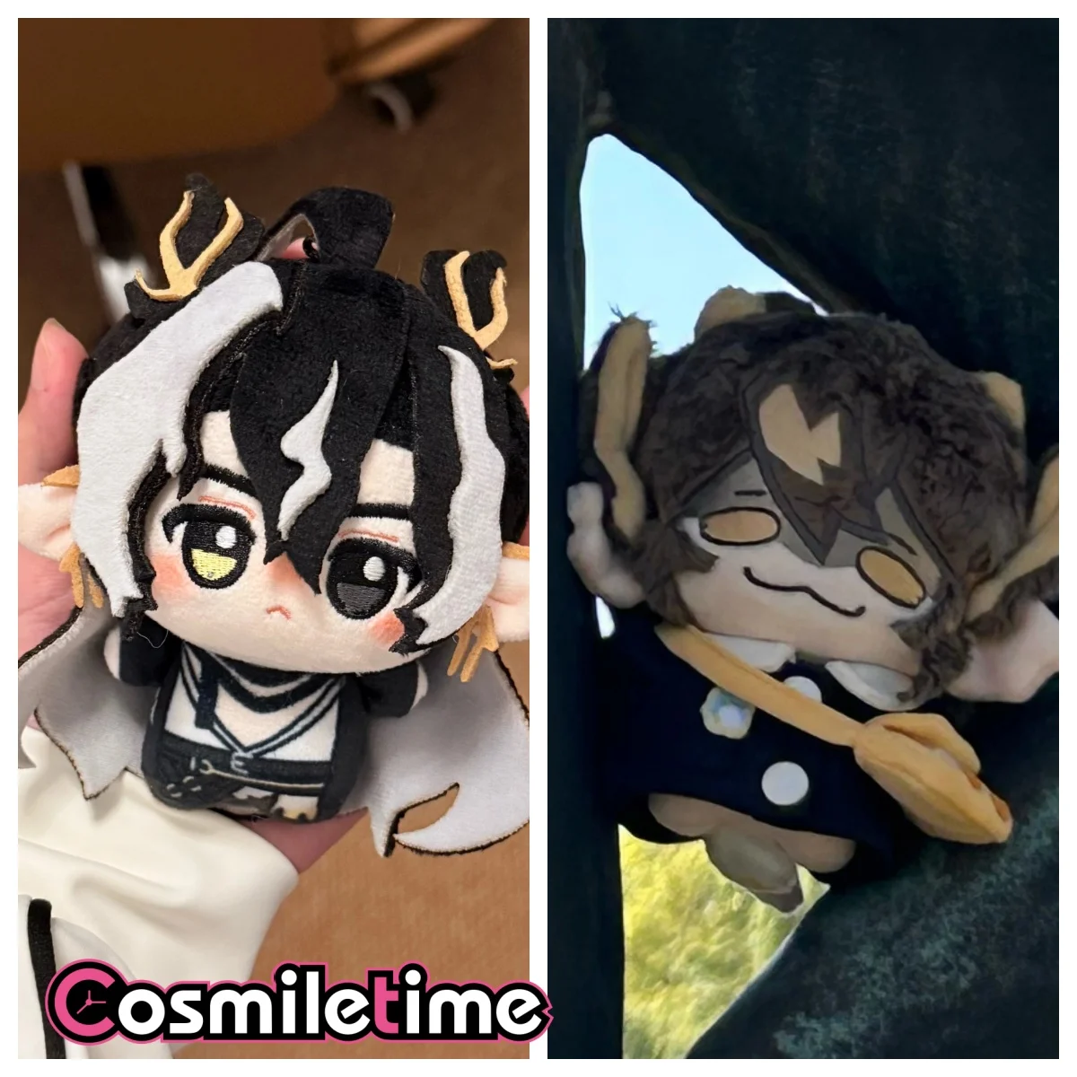 Arknights Wang Lee 10CM Soft Stuffed Plush Doll Double Sided Printed Collectible Figure Cartoon Desktop Ornament Decor Fans YZ
