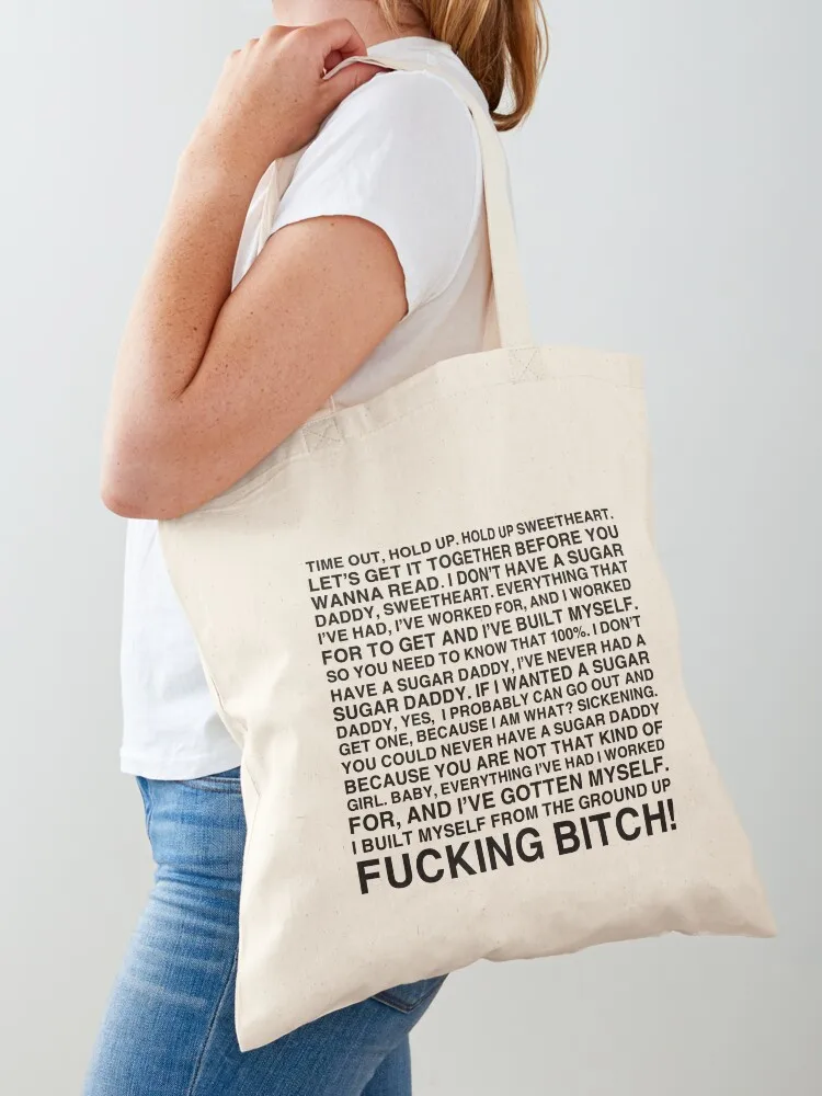 

Shangela Quote (VS Mimi Imfurst) Tote Bag Shopping bags custom canvas bag university shopper bag eco pack
