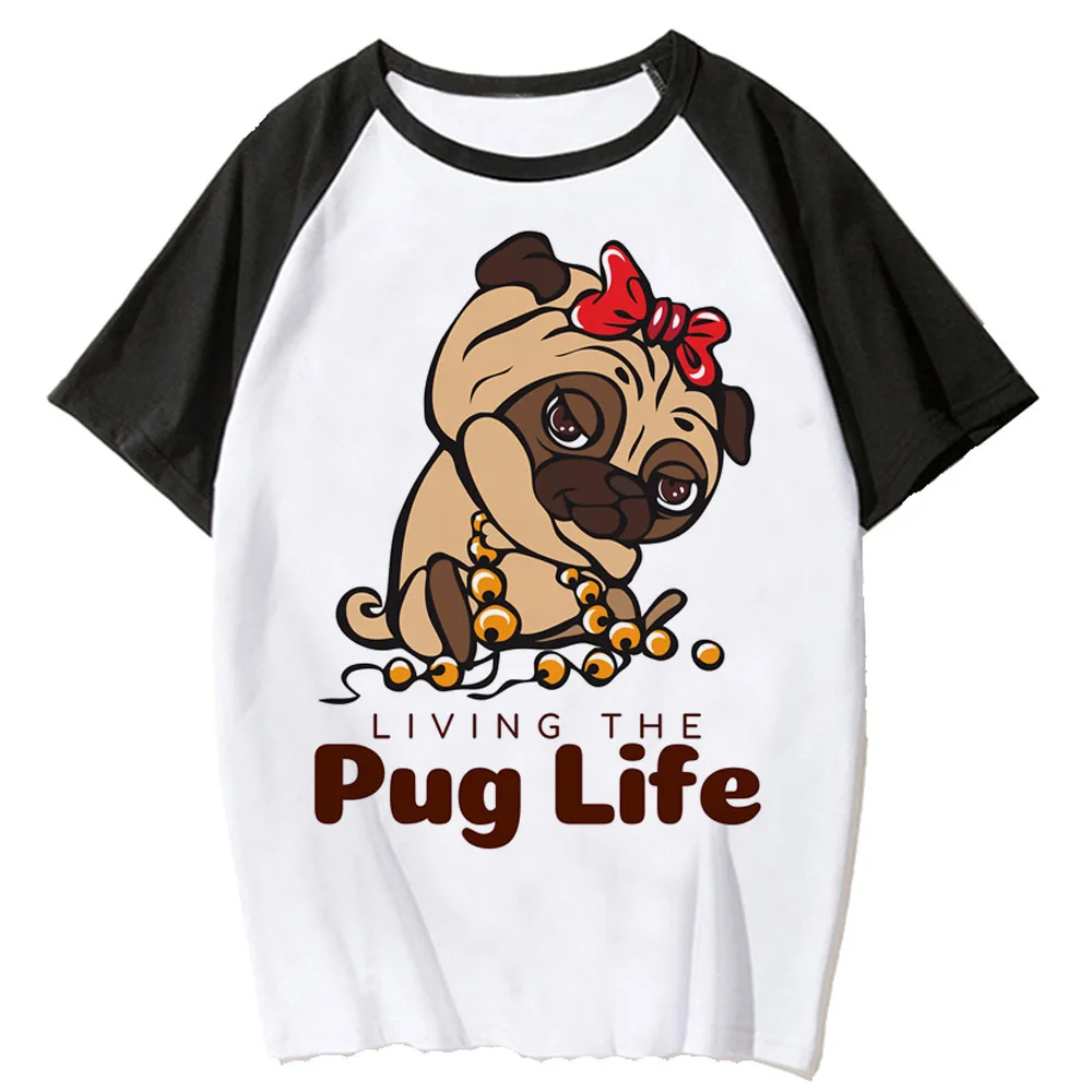 

Pug top women Y2K Tee girl y2k Japanese 2000s clothing