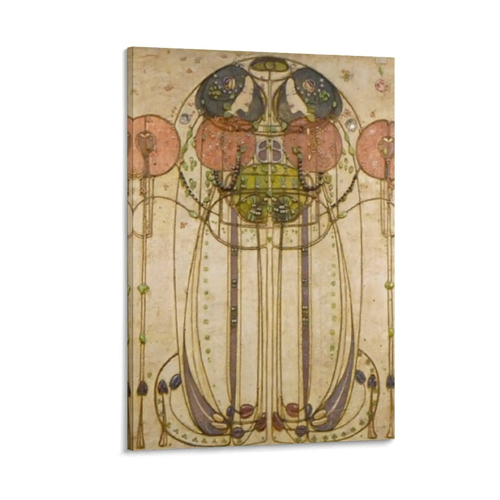 

Charles Rennie Mackintosh art Canvas Painting wall frame for living room wall decor Paintings on the wall fashion paintings