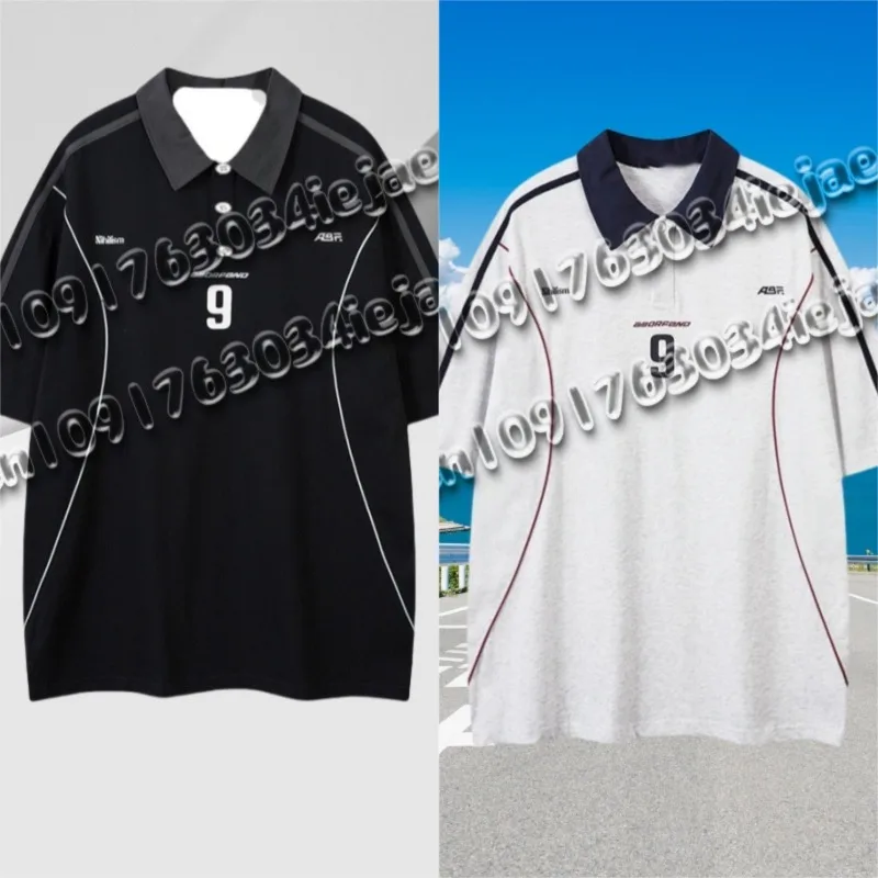 

Men Streetwear Hip Hop Oversized T Shirt Color Block Patchwork Loose Tee Tops Harajuku Y2K T-shirt Unisex