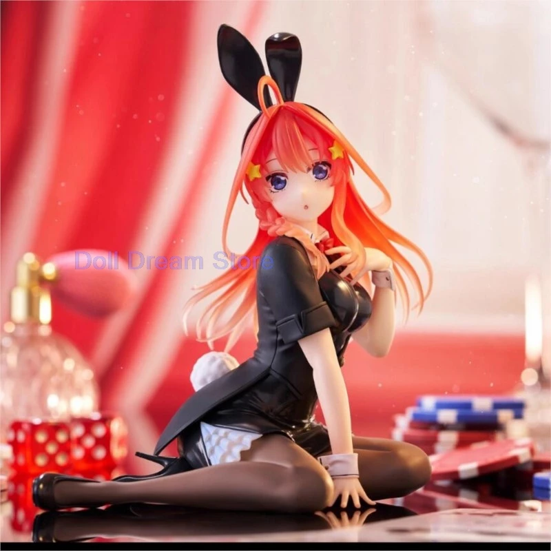 2026 New100% genuine Japanese original anime figure Nakano Ichika/Nakano Miku/Nakano Yotsuba bunny ver sitting action figure view 6