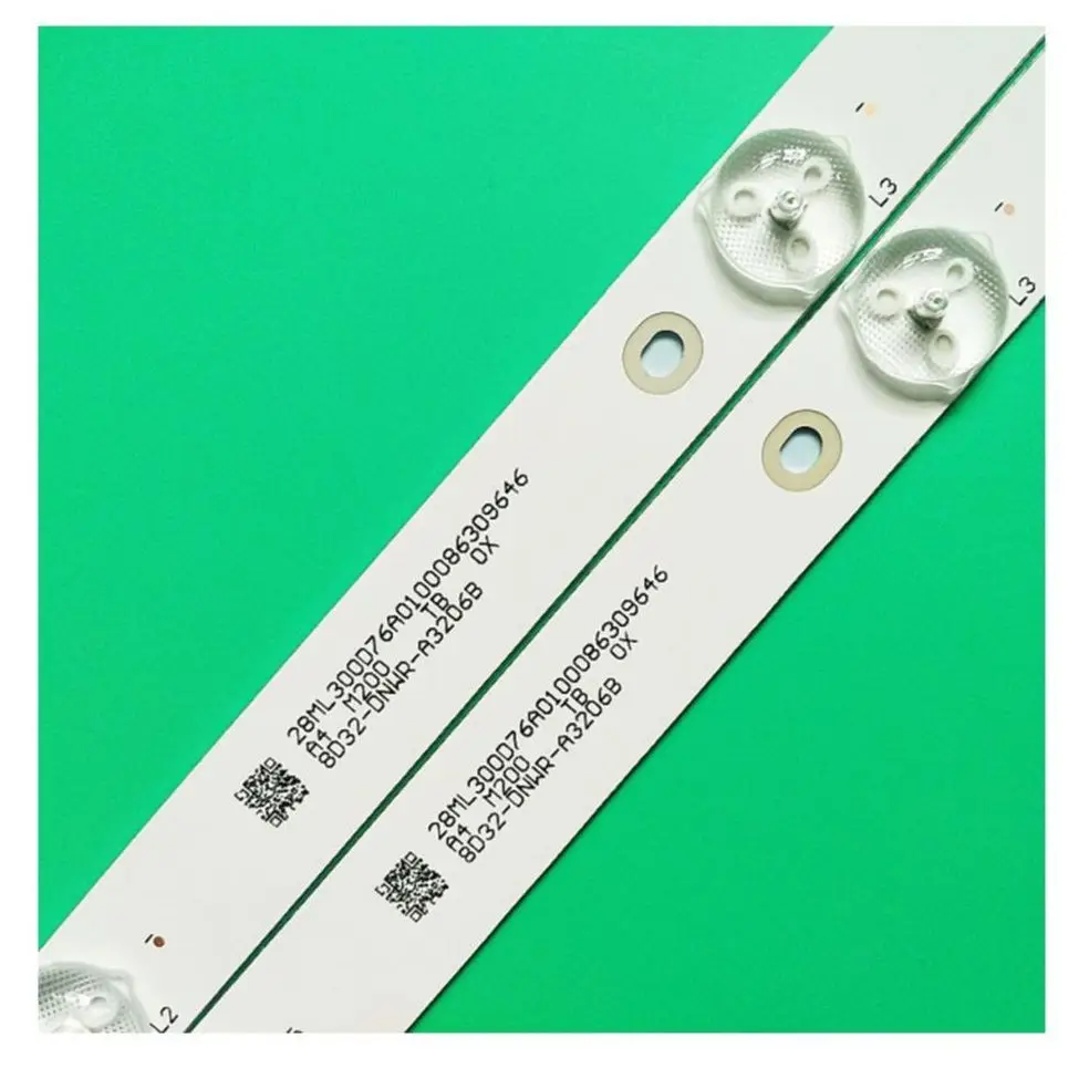 New LED strip with 6 LEDs, for 32 inches, JL.D32061330-081AS-M, FZD-03, E348124, MS-L1343, L2202, L1074 V2, 2-6-3030-300MA-36V,