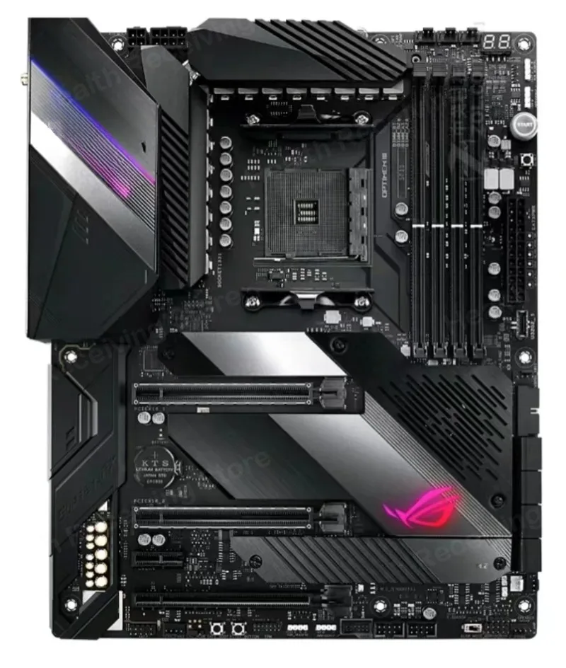 X570 Motherboard ROG CROSSHAIR VIII HERO WIFI AM4 Motherboard DDR4 128GB PCI-E 4.0 M.2 USB3.2 ATX for AM 3rd/2nd Gen AM CPU