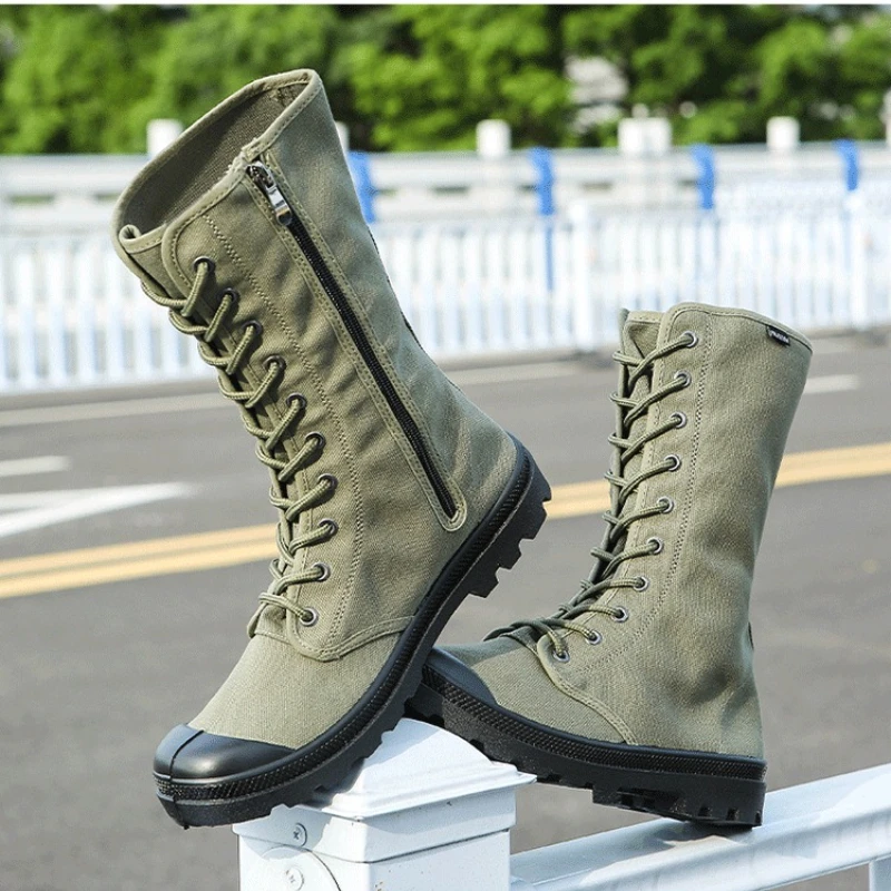 

Men's Boots Four Seasons New High-top Outdoor Casual Boots Safety Protective Men Boots Motorcycle Boot Plus Size Outdoor Boat