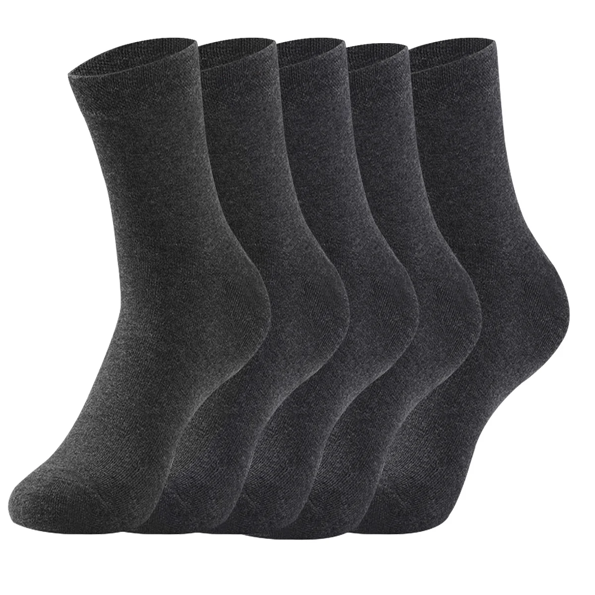 5 Pairs Men Women Cotton Socks Pure Color Thin Summer Soft Breathable White Black Business Summer Casual Men socks Large Size