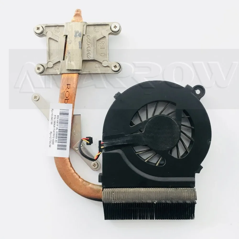 Original Laptop Cpu Cooler Heatsink and FAN for Hp CQ42 G42 CQ62 595833-001 617646-001 603847-001 Independent Thermal Module