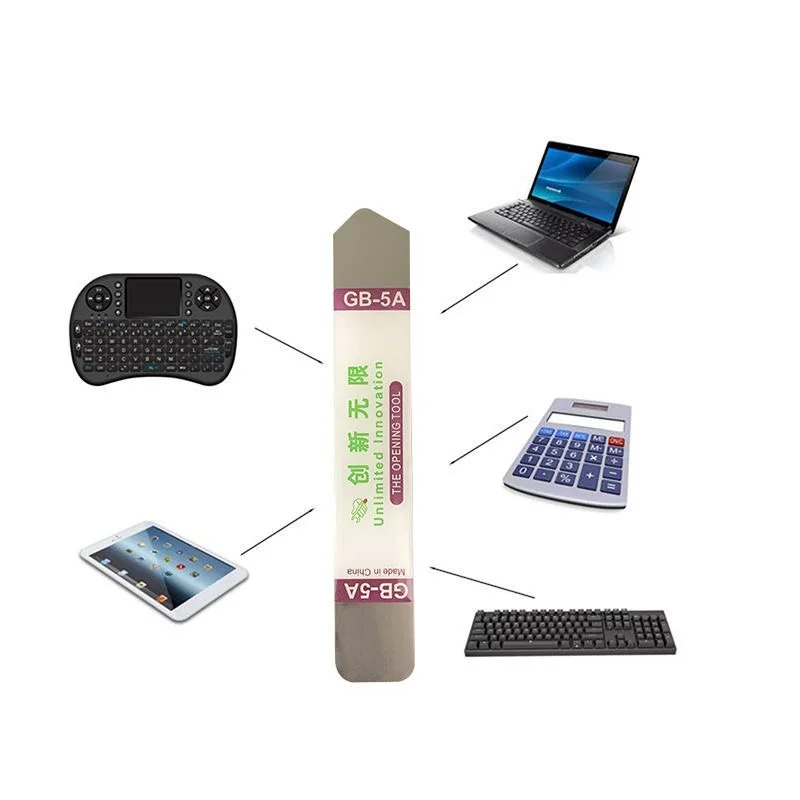 6/1 PC Stainless Steel Blade Soft Thin Pry Spudger Cell Phone Tablet Screen Battery Opening Tools for Samsung iPhone iPad Opener