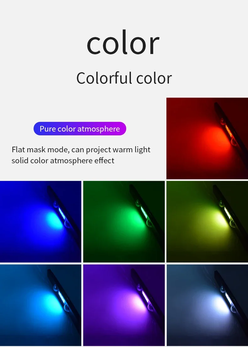 LED-Autodach-Sternenlicht USB-Ladung 5V RGB Rhythmus-Atmosphärenlicht Auto-Innenraum Kabellose Fernbedienung Blinkende Partylichter – Detail 2