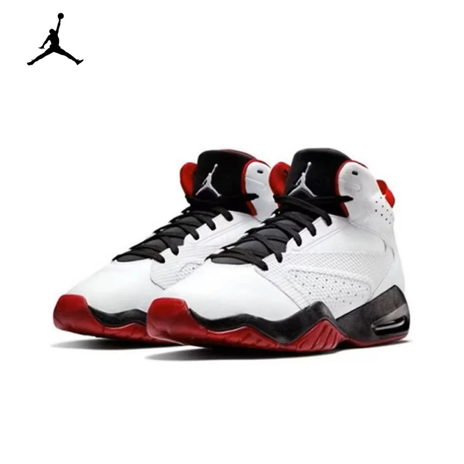 

Стильные универсальные амортизирующие нескользящие прочные баскетбольные кроссовки среднего кроя в стиле ретро AR4430-106