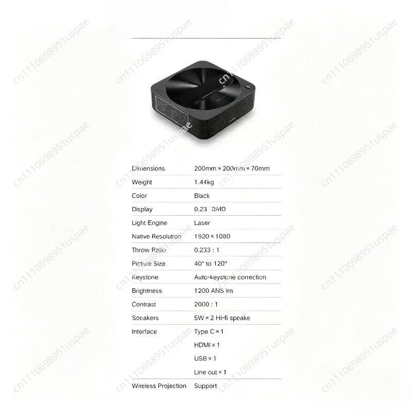 95 New For Mi R1 Short Focus Laser Projector For Home Wall Mounted Projection Ultra Close