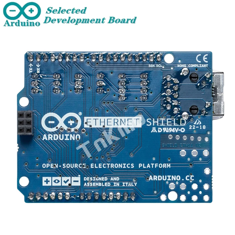 1pcs/lot Arduino Ethernet Shield 2 A000024 Wiznet W5500 Development board 100% new In Stock