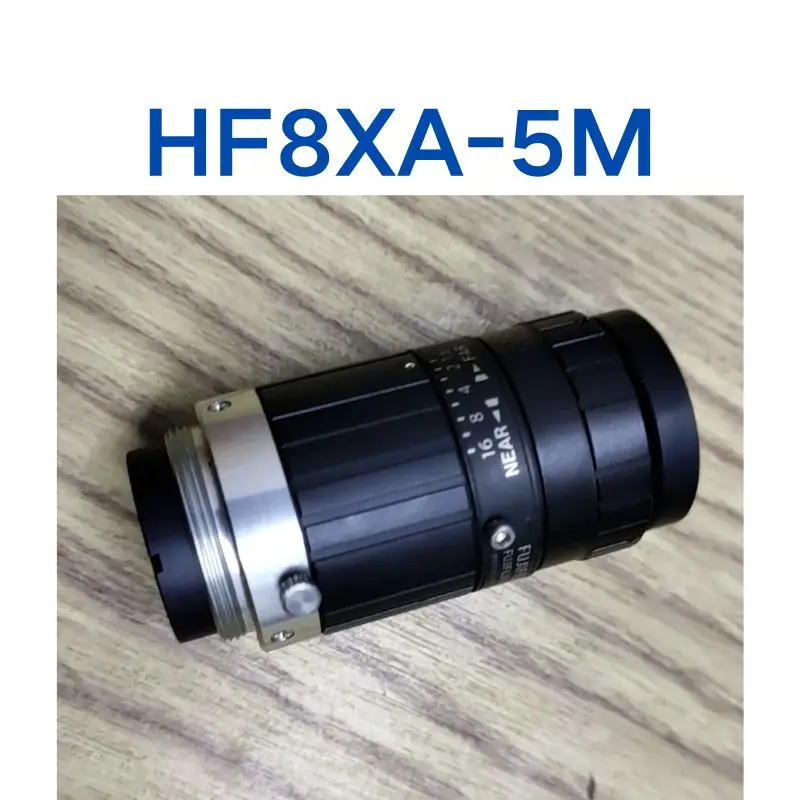 Used HF8XA-5M， Fixed focal length 8mm, 5-megapixel industrial lens tested OK function intact