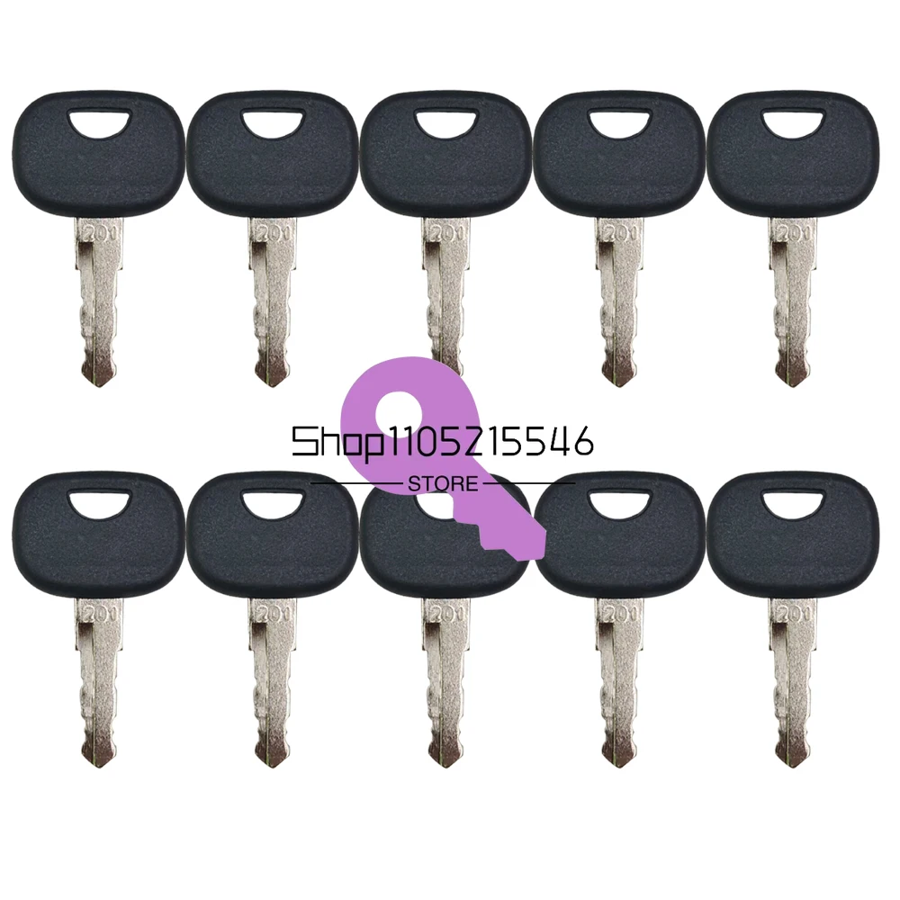 20/10/5/1 قطعة جديد 201 مفاتيح إشعال معدات البناء لأطلس Takeuchi NR. 201 رافعة عجل 3643912 تناسب TW65 TW80 #3