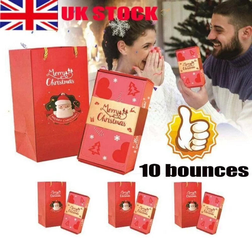 10 Bounces Christmas Box Creating The Most Surprising Gift Folding Surprise