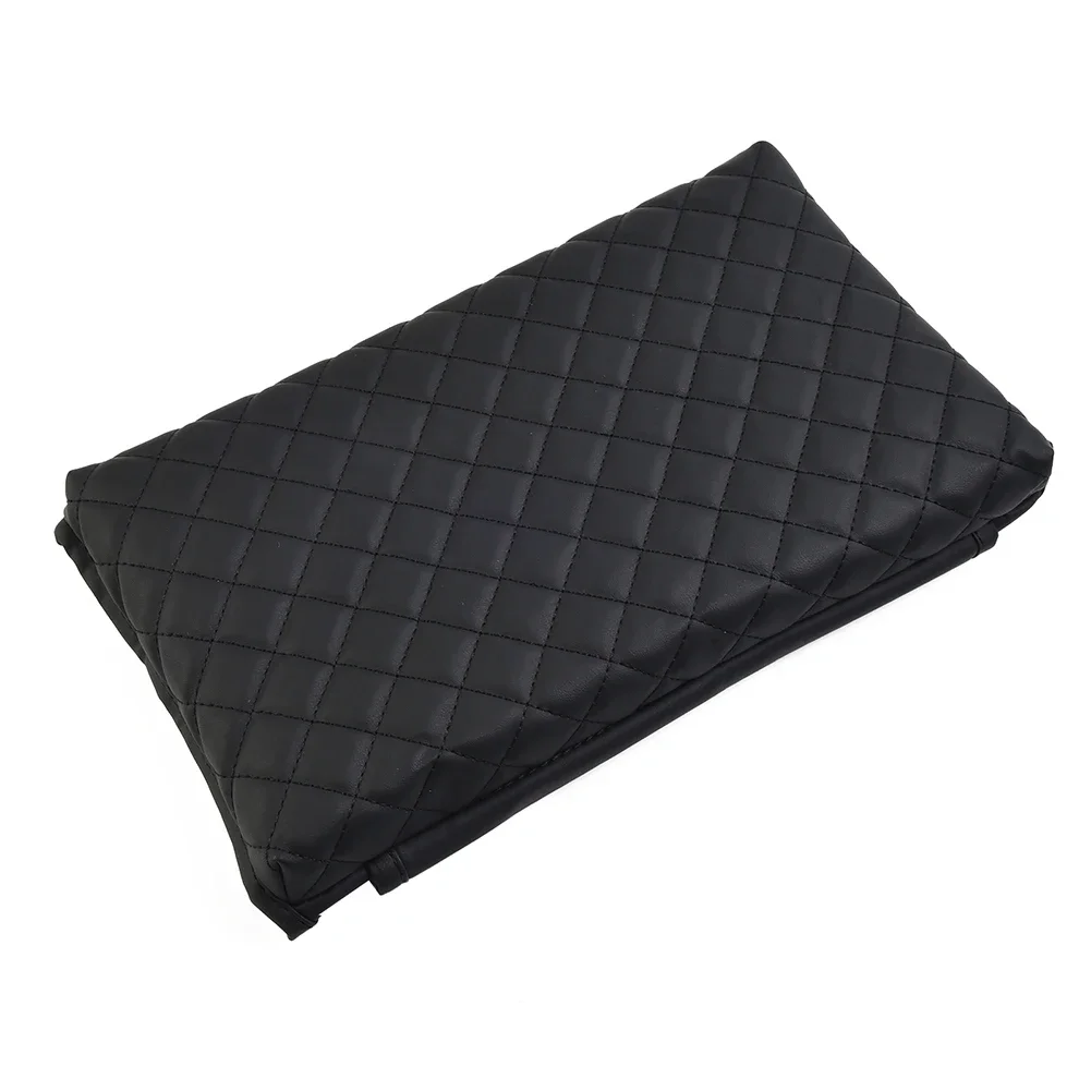 

Pad Armrest Box Cushion Accessories Direct Installation Leather Parts Replacement With Storage Bag Width 16-24cm