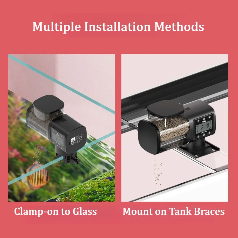 

Интеллектуальная автоматическая кормушка для аквариума с таймером, большая емкость, для рыбок