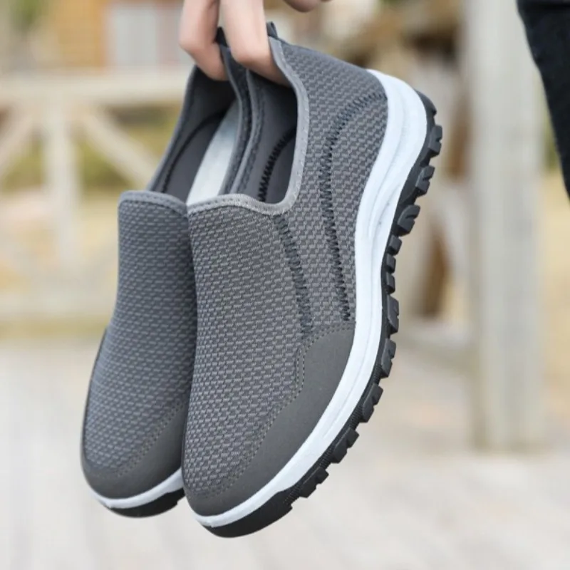 New Fashion Casual Running Sneakers Spring Comfortable Breathable Men's Sports Shoes Lightweight Non-slip Walking Shoes for Man