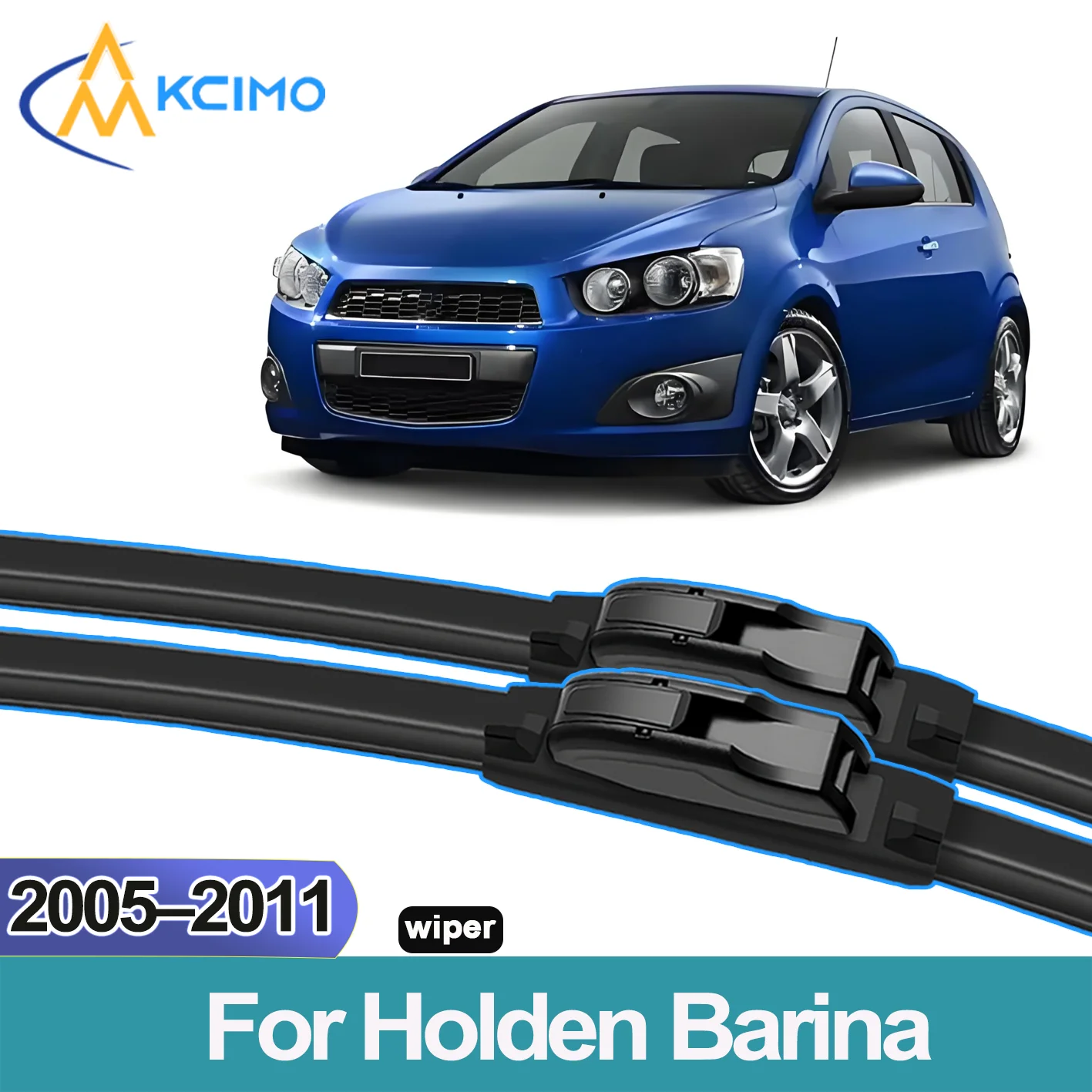 

2PCS New Wiper Blades for Holden Barina TK 2005-2011 Chevrolet Kalos (T200/T250) Chevrolet Lova (T250) Chevrolet Nexia (T250)