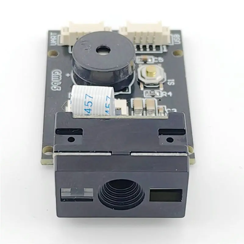 New GM65 USB Wired Barcode Scanner 1D 2D Bar Code Reader QR Code Reader Module CMOS Buzzer for Reminding with Cable UART-DT30