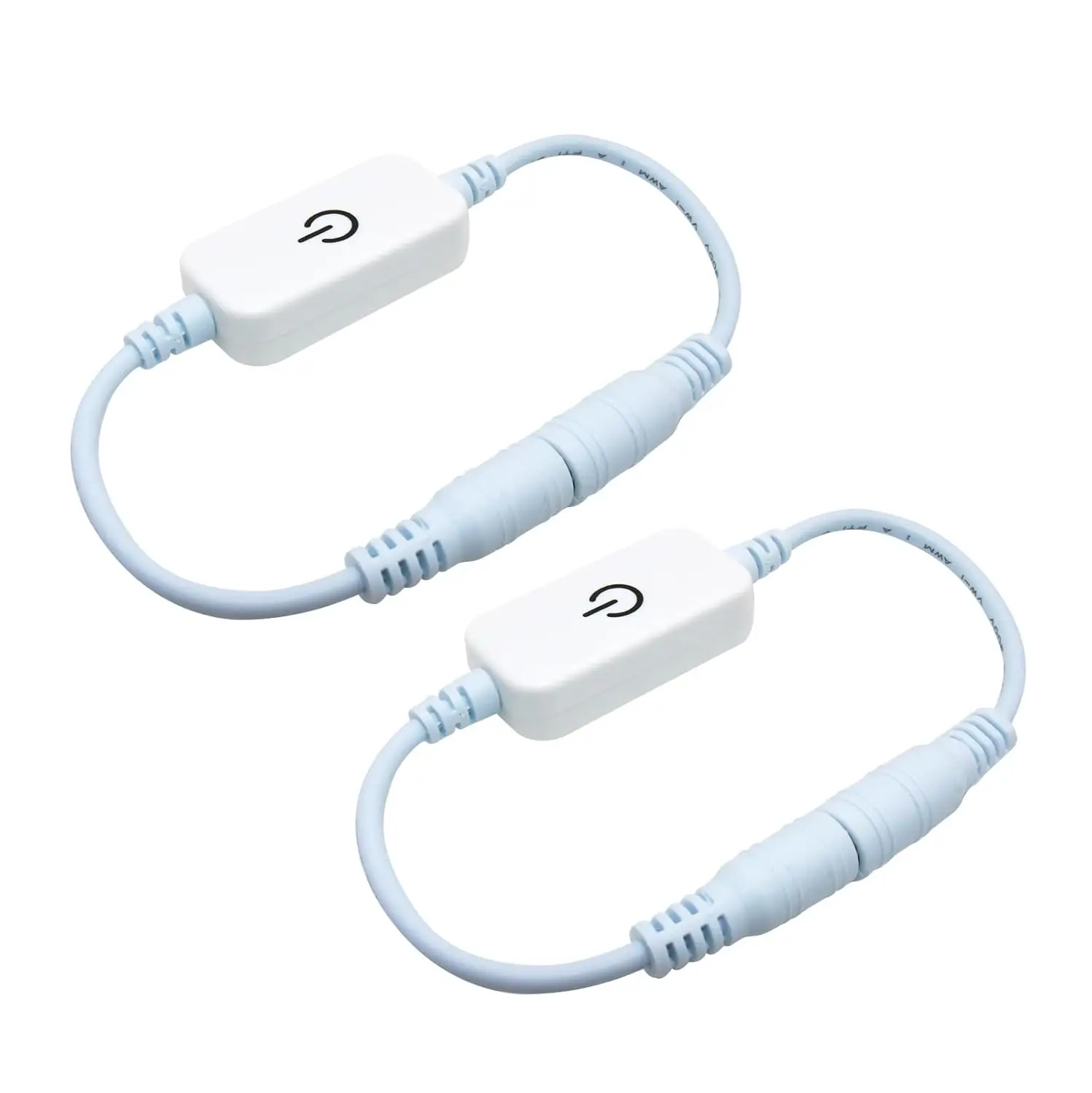 LED Strip Switch Touch Sensor Controller 30cm DC Female Male LED Switch Connector 5.5*2.1MM For 12V 24V 5050 3528 LED Tape Light
