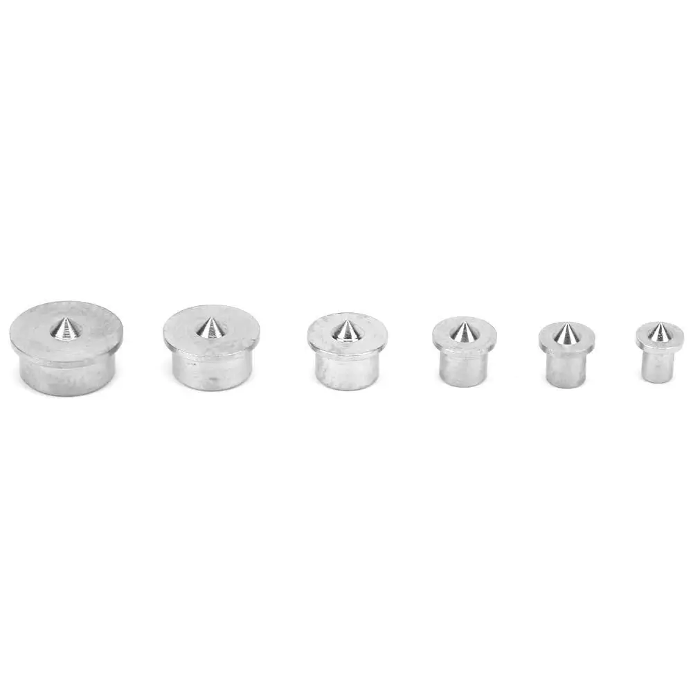 

6 шт. дюбельные и шиповые центральные точки, набор для деревообработки, инструмент для выравнивания сверла от 4 до 12 мм для прецизионных столярных изделий