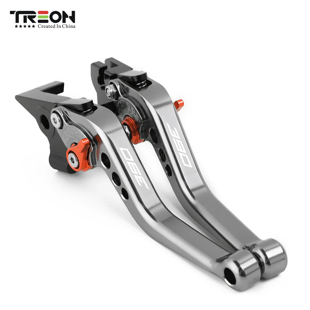 2023 New CNC Aluminum Short Adjustable Brake Clutch Levers For KTM DUKE 390 duke390 2019 2020 2021 Motorcycle Accessories