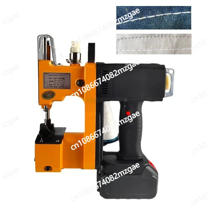 Portable Packaging Machine Electric Sewing Machine Lithium Battery Woven Bag Rice Bag Sealing Machine