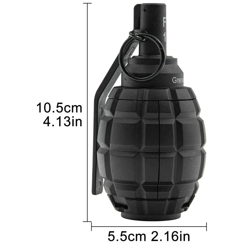 Granate a mano in plastica Giocattolo Modello di granata fittizia con palla d'acqua per giochi di ruolo tattili Airsoft Paintball Gioco di battaglia CS