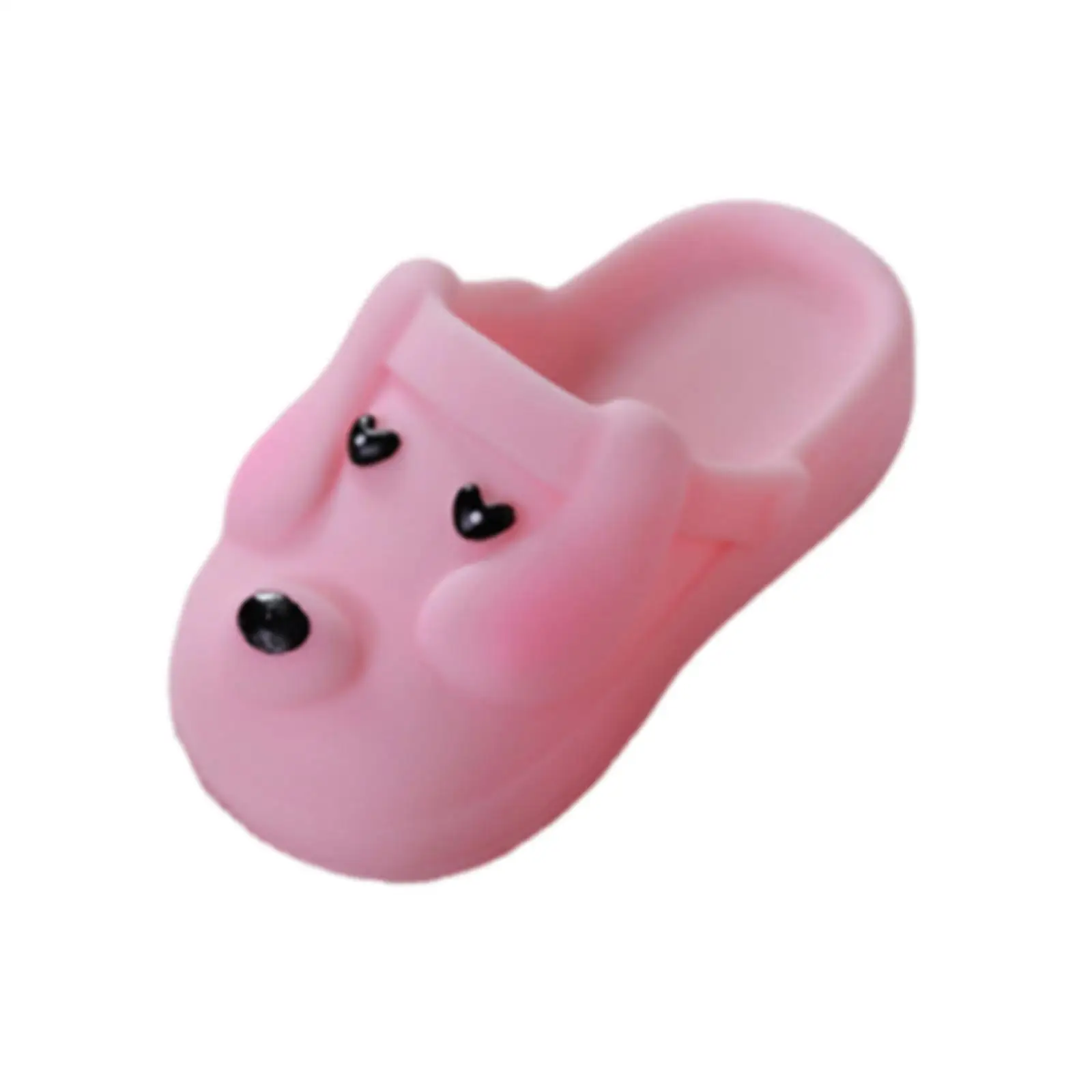 1:6 BJD Doll Slippers Slides Photo Prop Cartoon Shoes Dress Up Miniature Doll