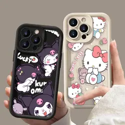 Cute Kuromi Hello Kitty My Melody Case For Infinix TECNO POP 8 CAMON 20 SPARK 10 20 SMART 5 6 7 8 HOT 10 20 30 30I 40 40I Case