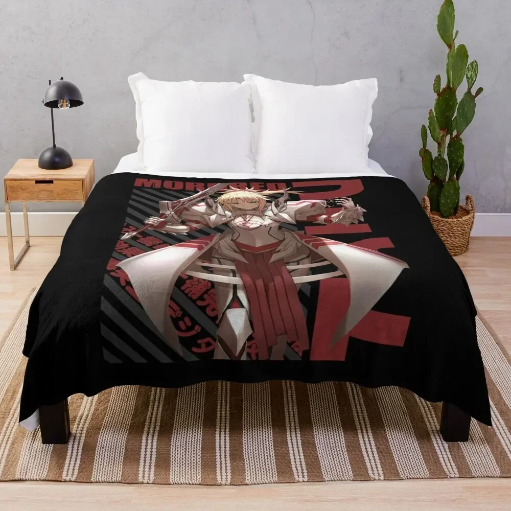 

Fate - Mordred Anime Gift Throw Blanket Reusable Durable Soft Blanket for All Seasons