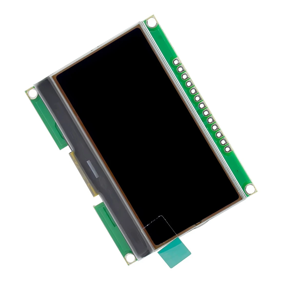 BTLIFE-COG LCD Module 12864 12864-06D, With SPI Interface, Dot Matrix Screen Display, LCD12864, Chinese Font Support Grey