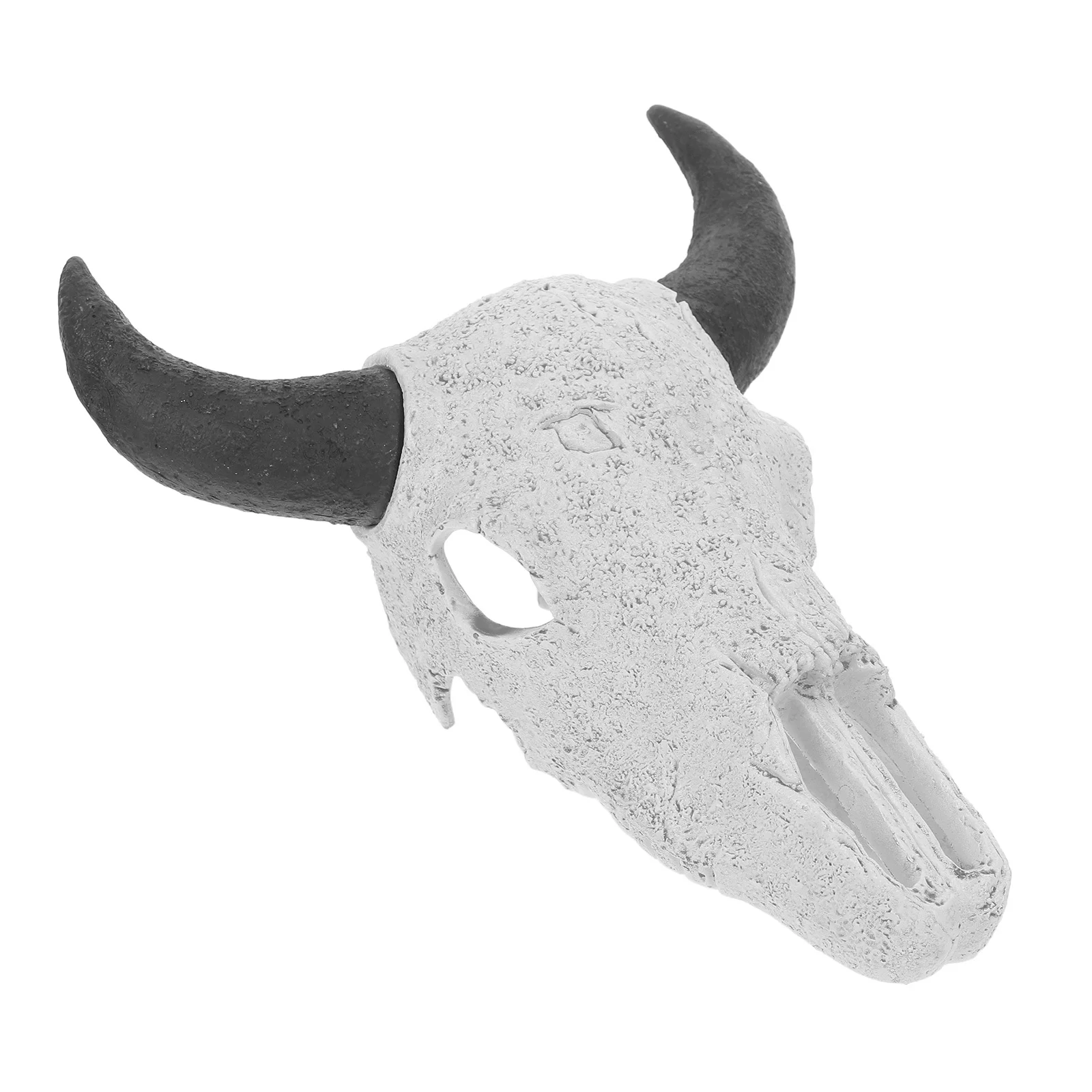 

Simulation Bone Hideout For Reptiles Bull Skull Shape Resin Aquarium Ornament Fish Tank Shelter Lizard Snake Bearded Dragon