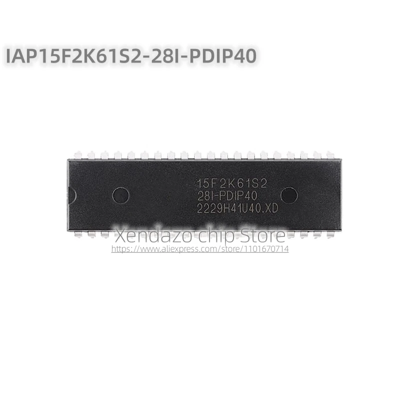 5 teile/los IAP15F2K61S2-28I-PDIP40 15F2K61S2 28I-PDIP40 DIP-40 paket Ursprüngliche echte Mikrocontroller chip