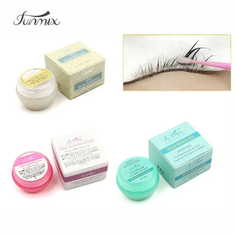 Fase Eyelash Glue Remover, Cílios Extensões Ferramenta, Creme, Fragrância Cheiro, Profissional