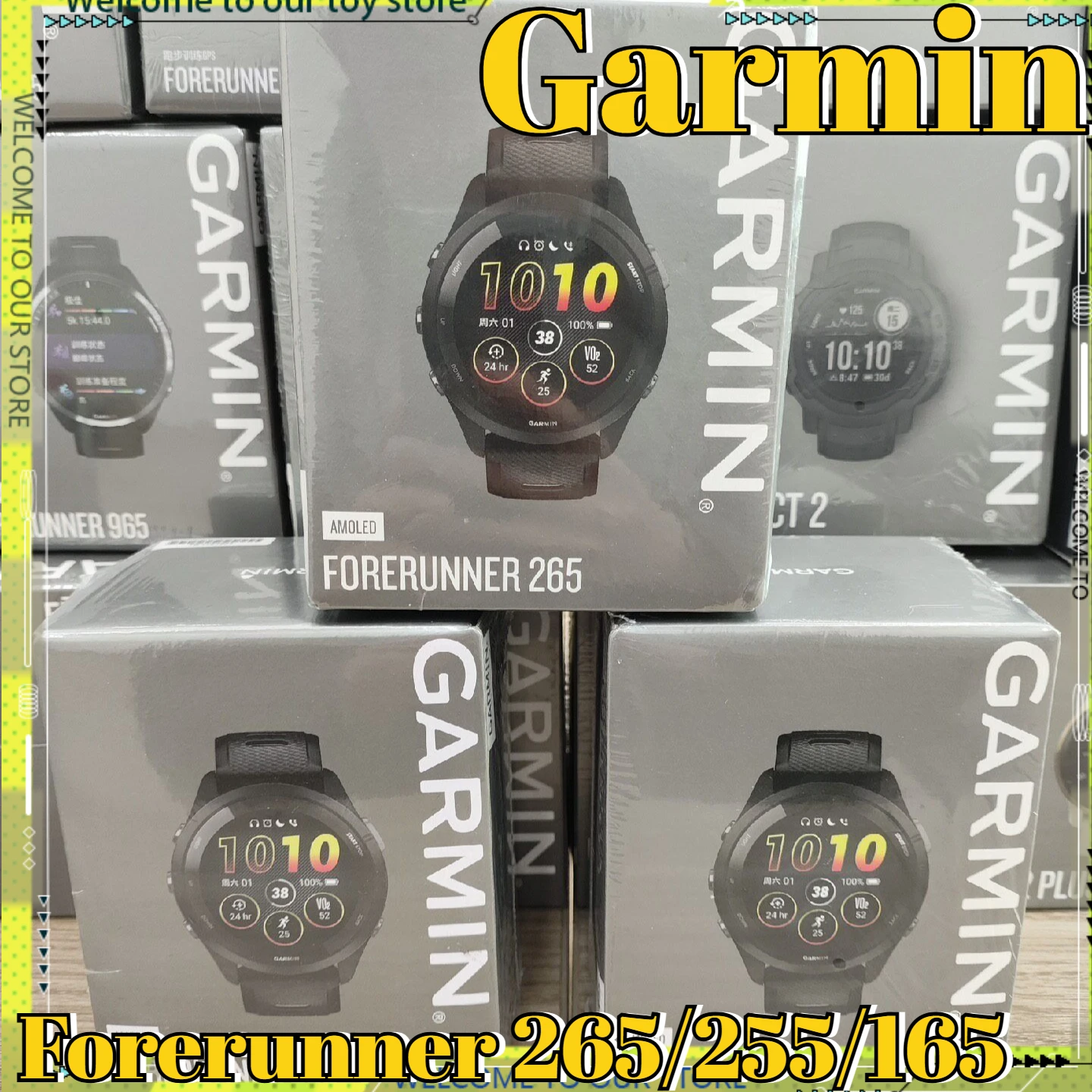 Garmin Forerunner 265/265s/165 GPS Running Smartwatch 1.3